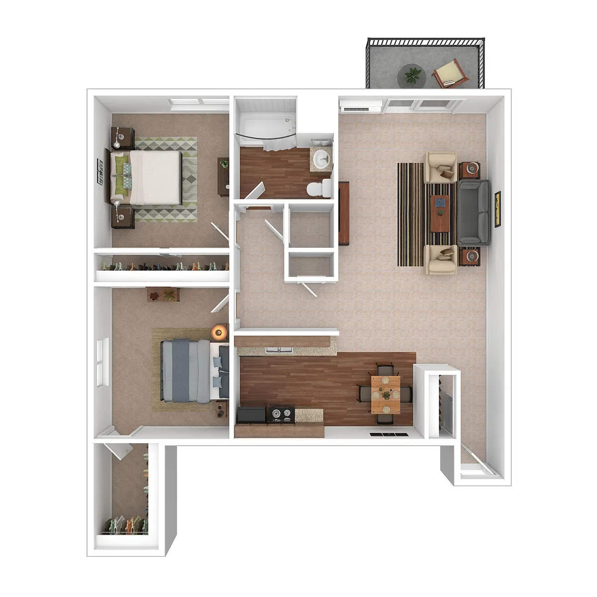 Floor plan B4 - Willow