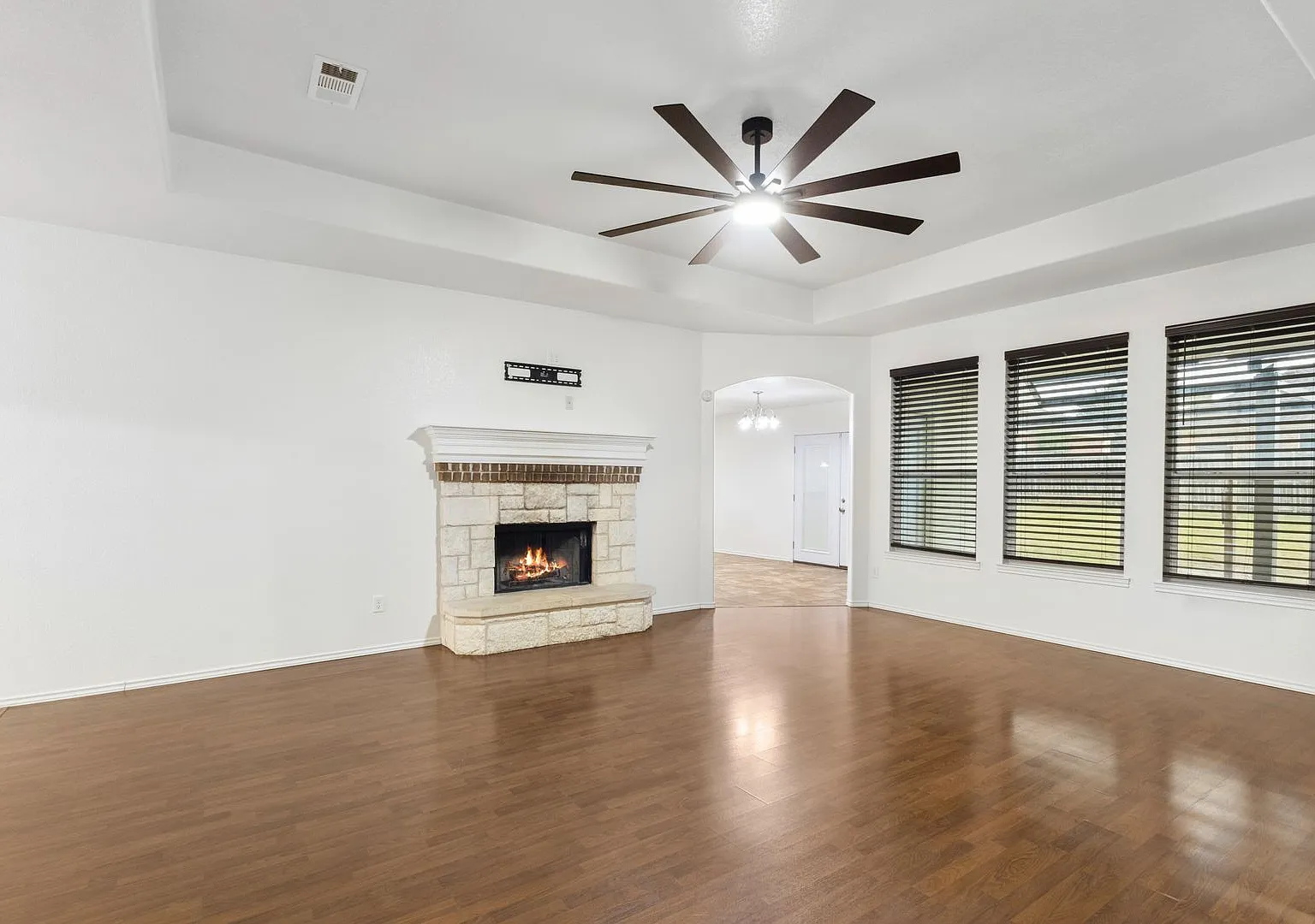 Spacious Nolanville Home with Office, Solar Panels & Fireplace — Photo 4