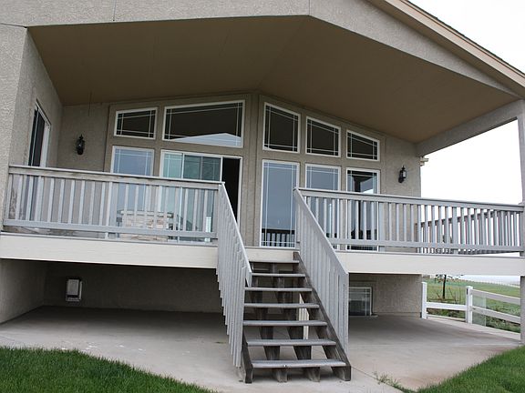 Large back porch