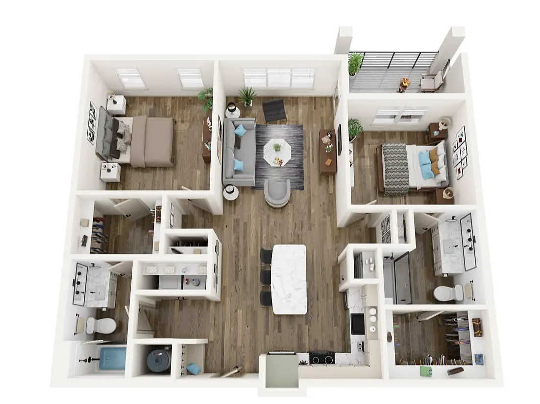 Floor plan B2
