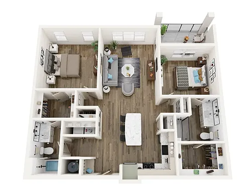 Floor plan B2