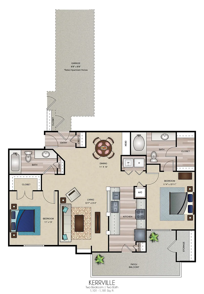 Floor plan Kerrville