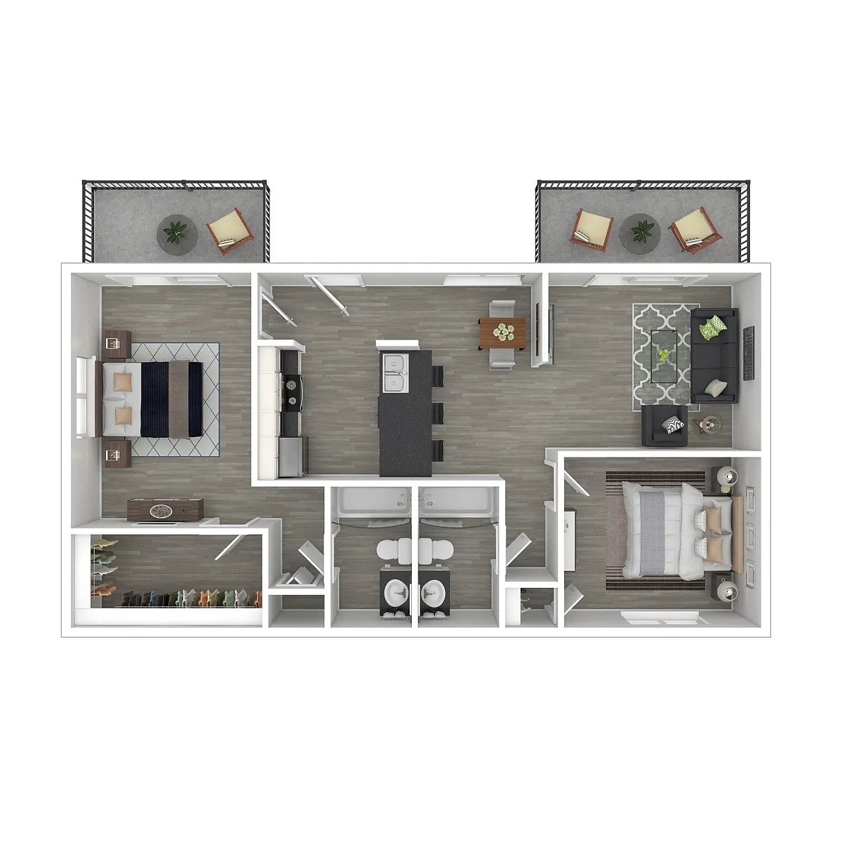 Floor plan B3- Suite