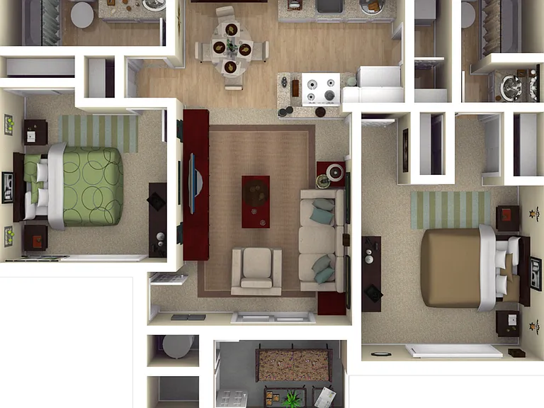 Residence 4 2x2 901sqft (1) Residence 4 2x2 901sqft (1)