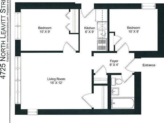 2nd image of 2179 W Giddings St #1L