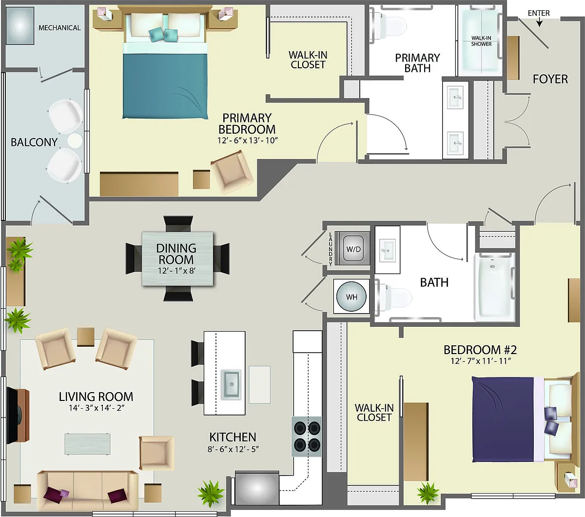 Floor plan Reserve C3