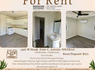 1407 W Hank Ave, Artesia, NM 88210