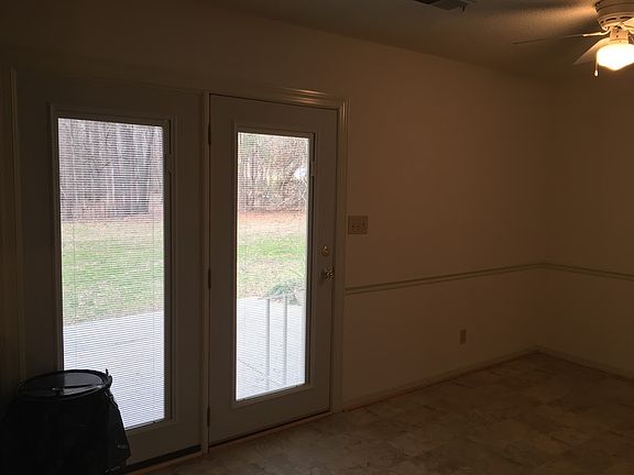 Back door - dining area