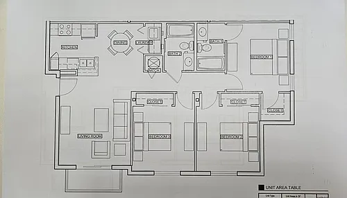 Floor plan 3 bedroom c2
