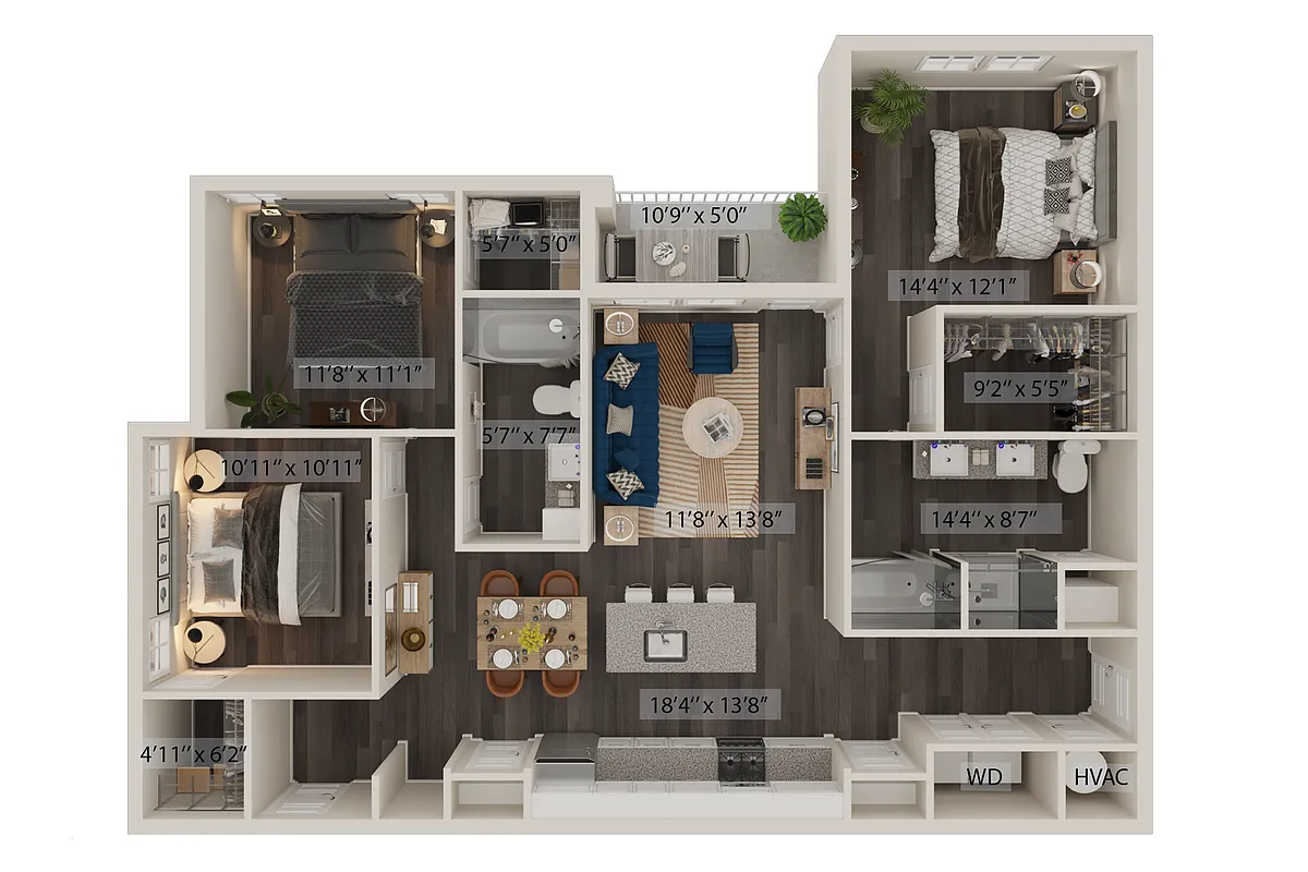 Floor plan C1 - Cumberland