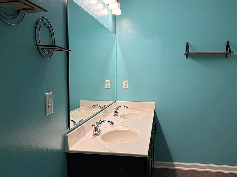 Master bath couples sink