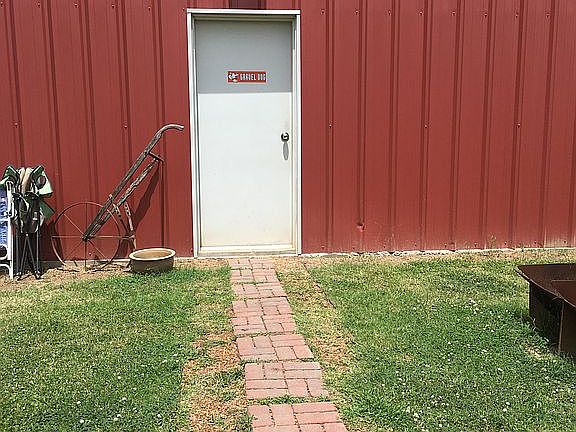 Two outside  shop entrance