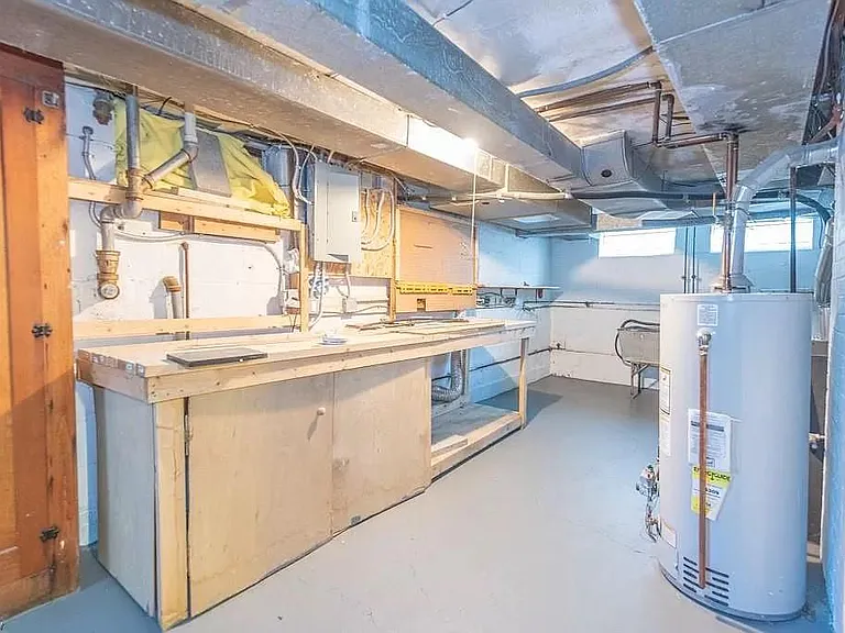 Half Unfinished Basement