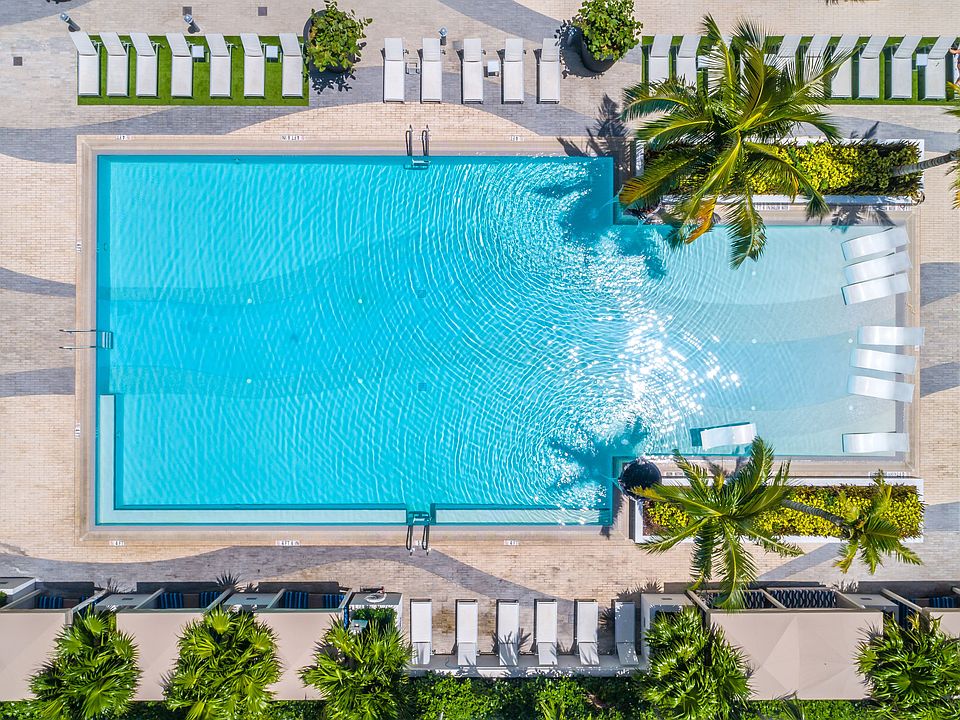 Heated saltwater pool
