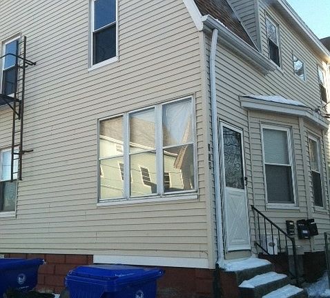 Outside building front