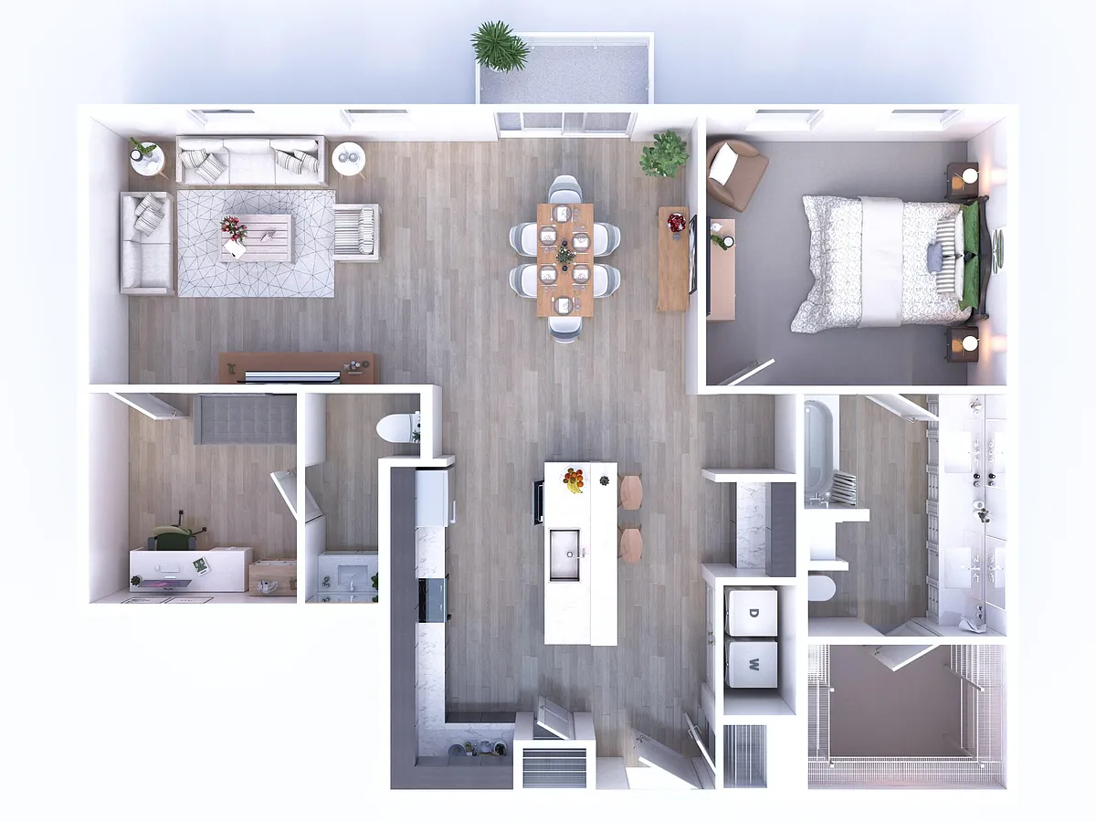 Floor plan A2 - II