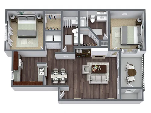 Floor plan B3