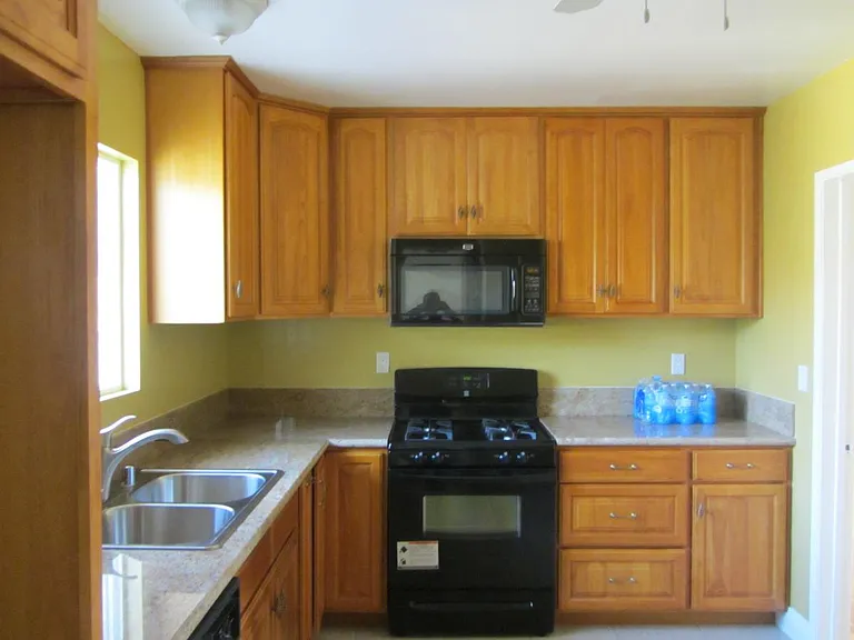 Kitchen with new appliances