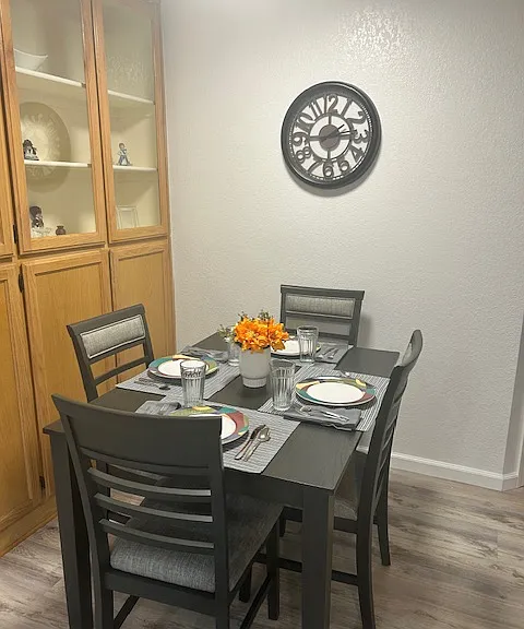 Dining room table.