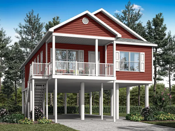 The Broadkill - Build On-Your-Lot Plan, Bay to Beach Builders - Build On-Your-Lot