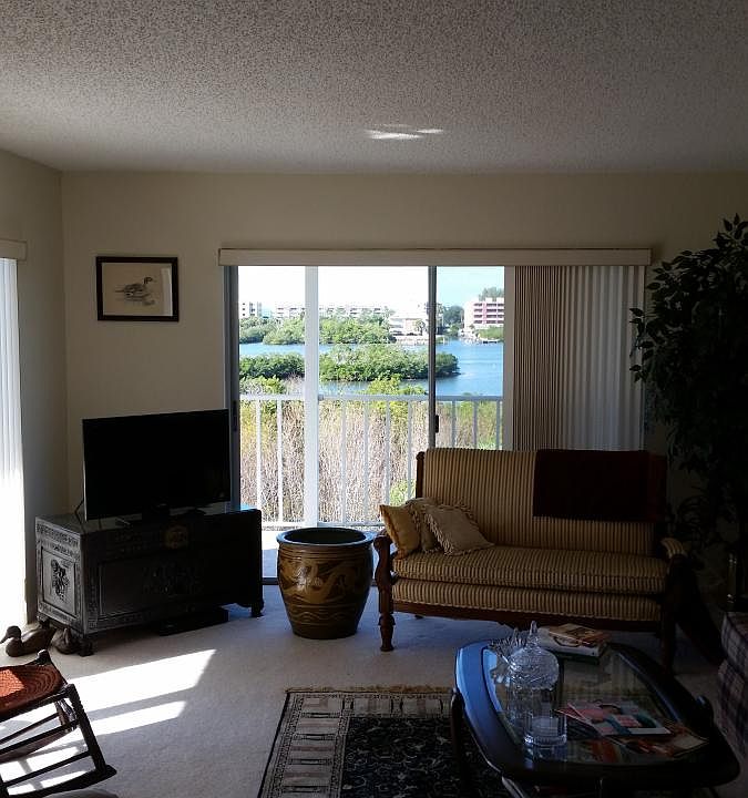 Living room facing west.