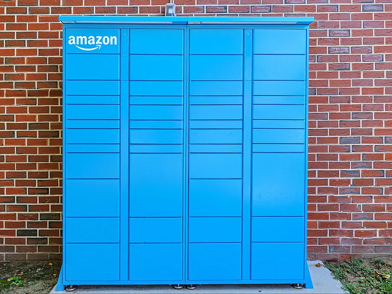 Enjoy secure and convenient package pick-up with our Amazon Hub lockers. A hassle-free way to receive deliveries anytime!