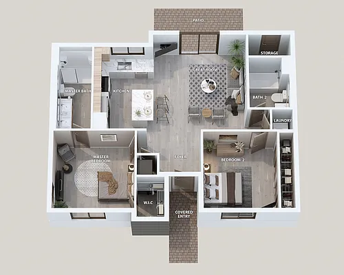Floor plan Birch