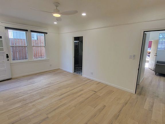 Master bedroom with separate entrance and ensuite bathroom