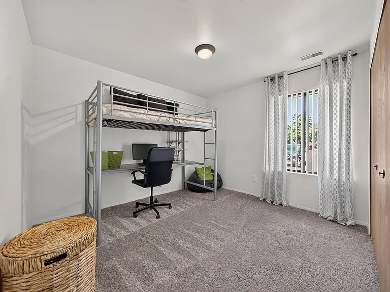 Remote work space at Eastwood Village Apartments in Clinton Township, MI.