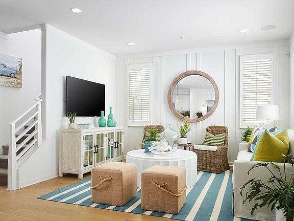 Cerro At Rancho Soleo Plan 4 Model Home Great Room Area