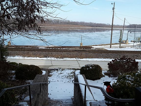 View from front porch.