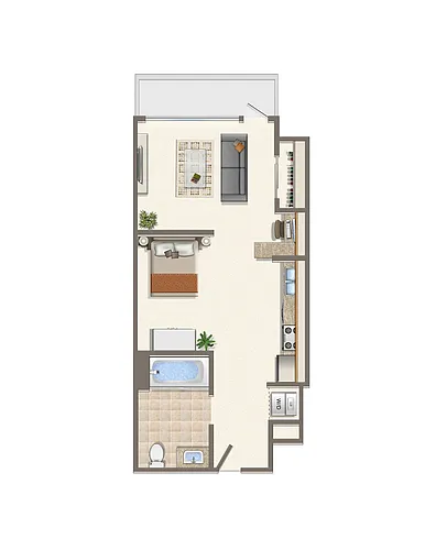 Floor plan Seaside II - S5