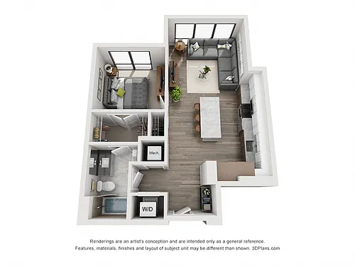 Floor plan 1C
