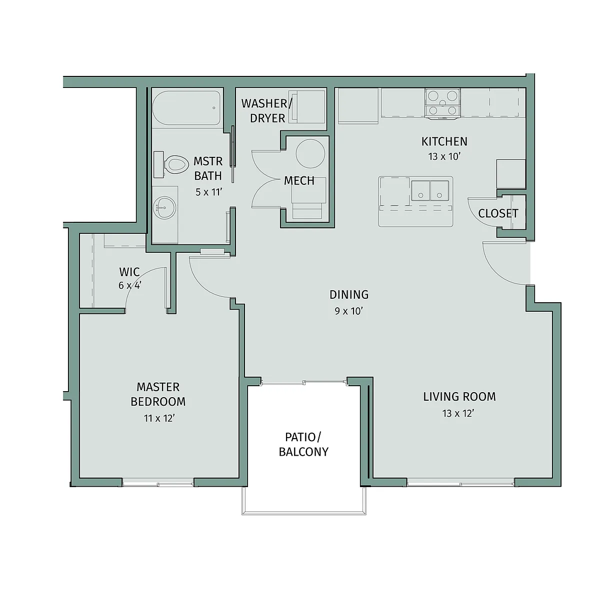 Floor plan Laguna