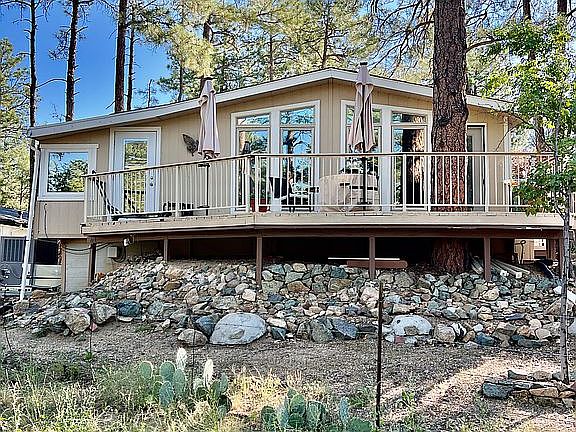 Back of House Facing Forest