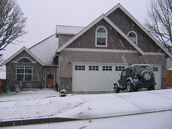 A light dusting of snow