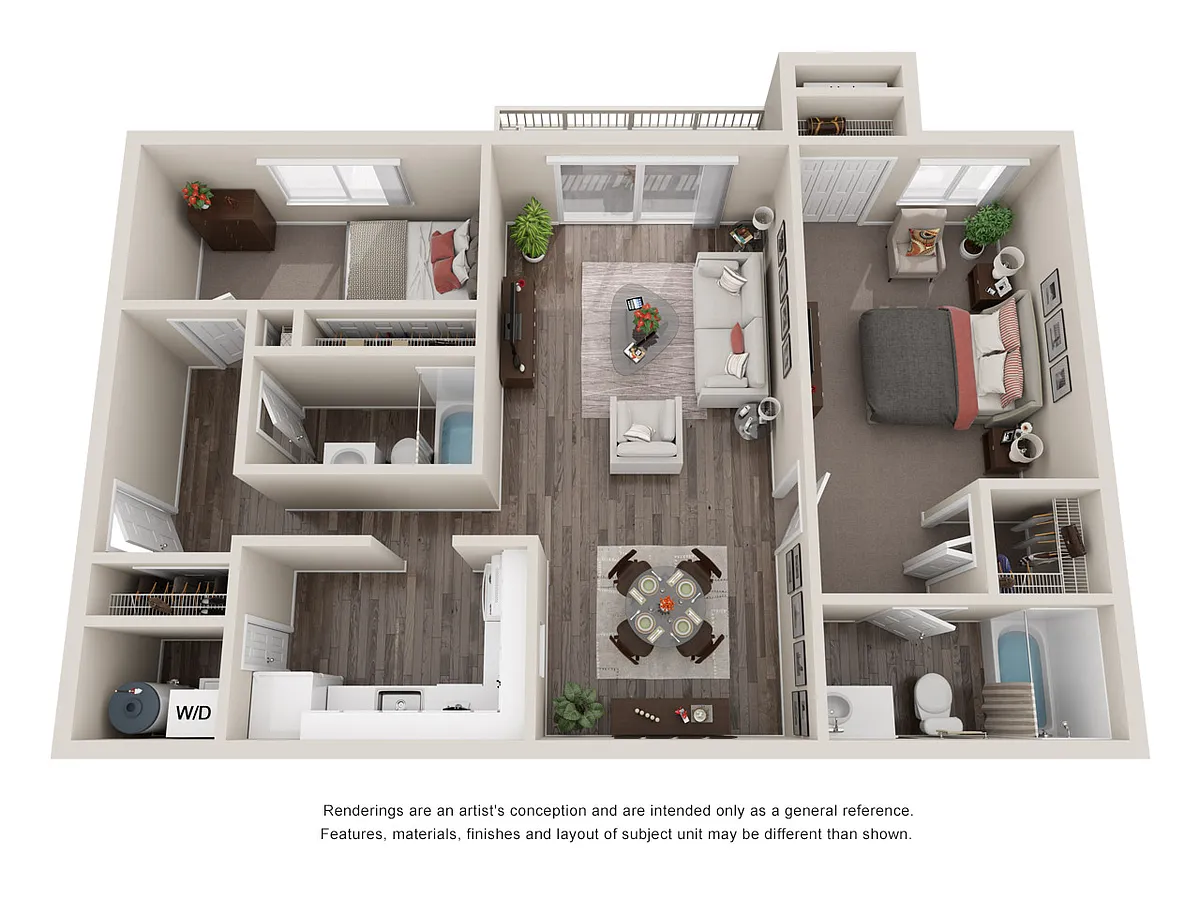 Floor plan Two by Two