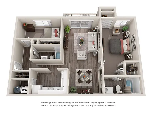 Floor plan Two by Two