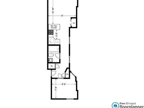 2nd image of 54 E 7th St APT 14