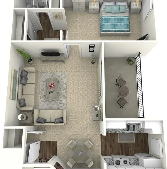 Plan A Floorplan Diagram