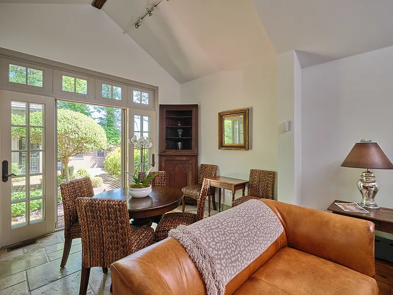 Breakfast Room/Sun Room view into Garden