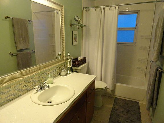 Updated bathroom.