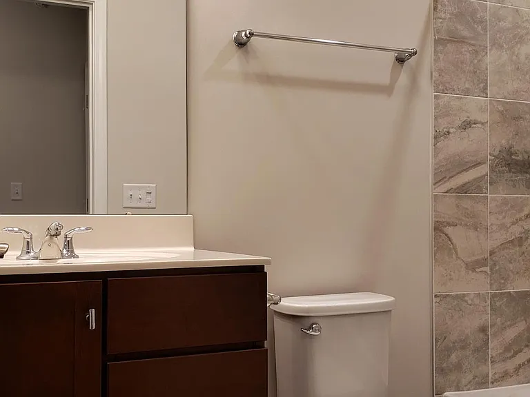 Full bathroom on the second floor