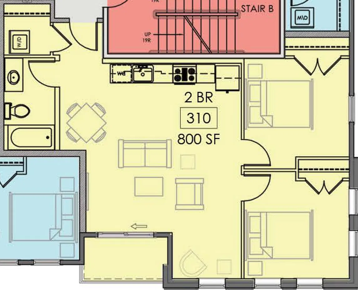 Floor plan 310