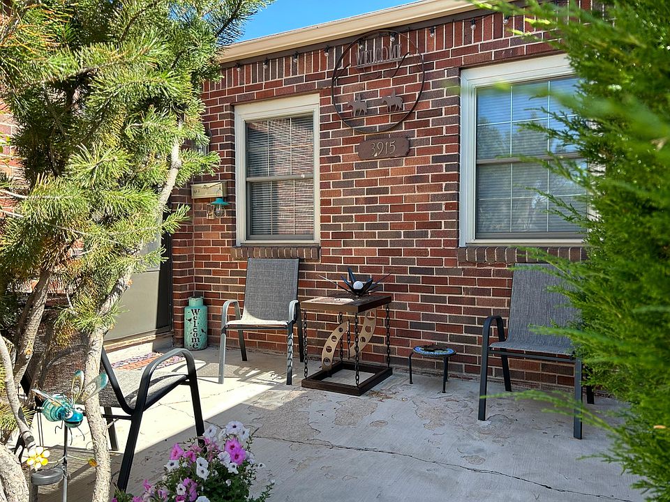 Front patio with room for morning coffee with friends and neighbors.