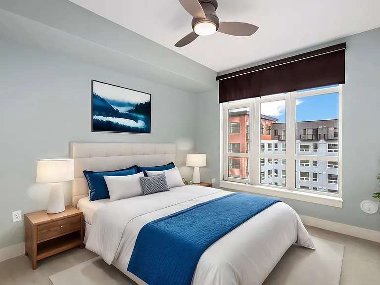 Secondary Bedroom Staged