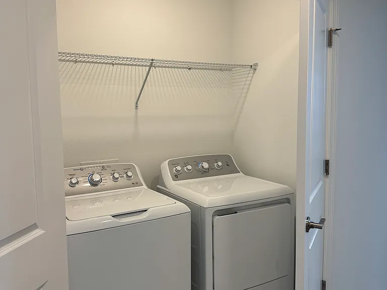Upstairs hall Washer & Dryer