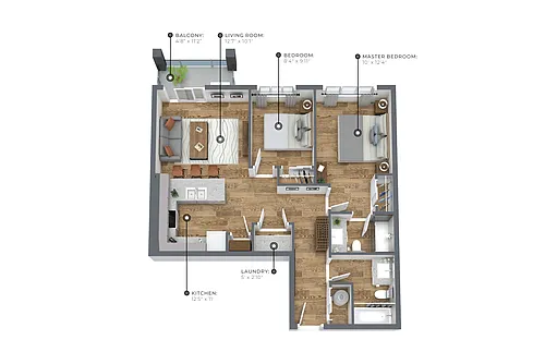 Floor plan 409