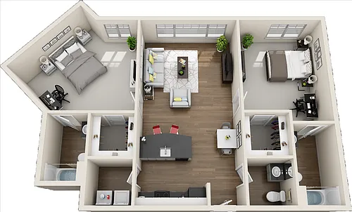 Floor plan B126