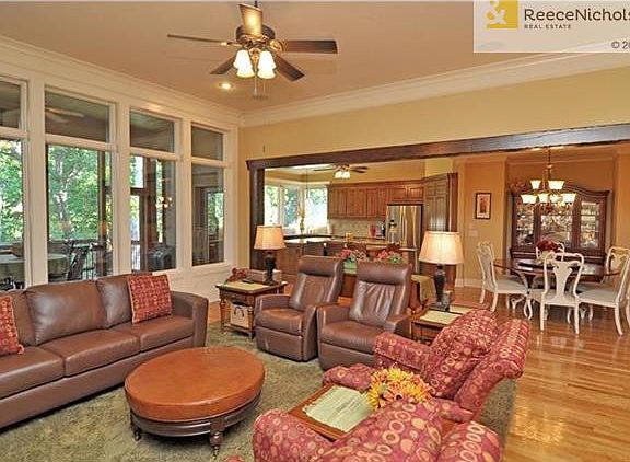 A thoughtfully designed open floor plan makes the most of the space and perfect flow for entertaining your family or a crowd